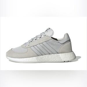 Adidas Marathon Tech Grey One Sneakers - Size Men’s 8 / Women’s 9